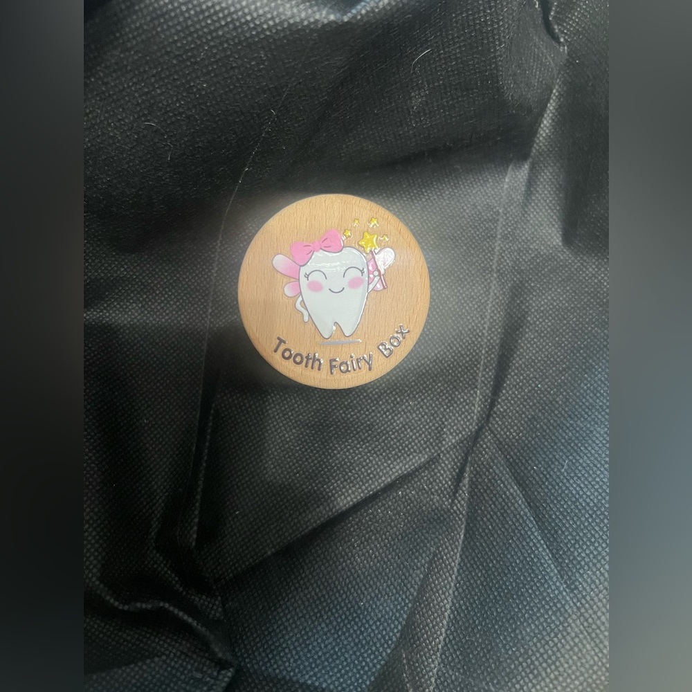 Tooth Fairy Box with Pink Accents
